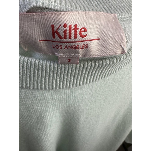 Kilte Collection Cashmere Set of Wide-Leg Pants & Short Sleeve Top Size 3 L/XL - Picture 8 of 16